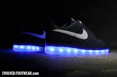 led light up nike air force ones